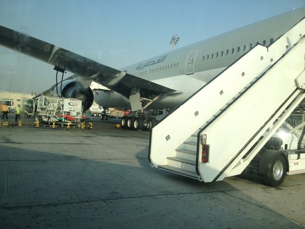 Giant sized plane