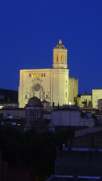 Girona Catedral from hotel terrace