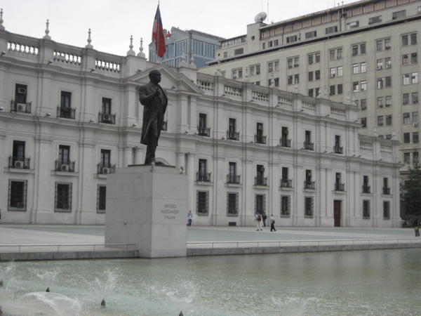 Santiago; Stray Dogs and Statues