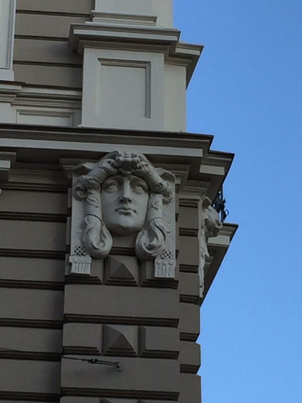 Typical Eisenstein face in Riga