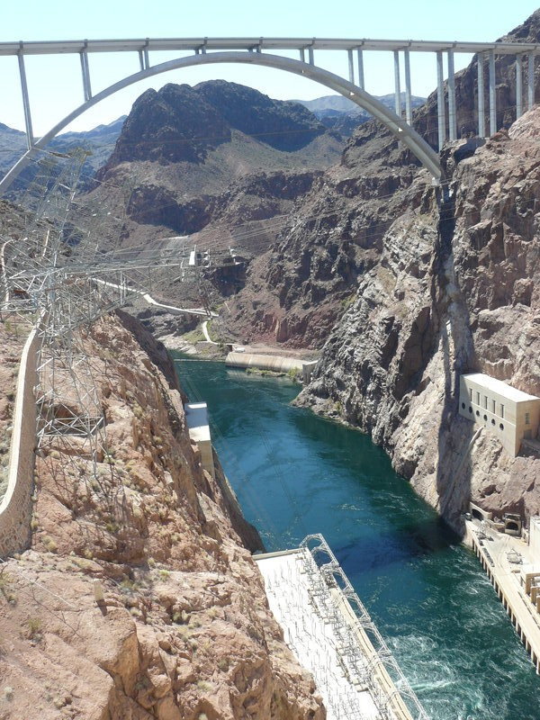 View from Hoover Dam 