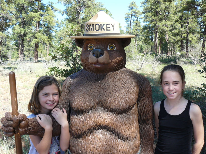 Smokey the Bear and friends