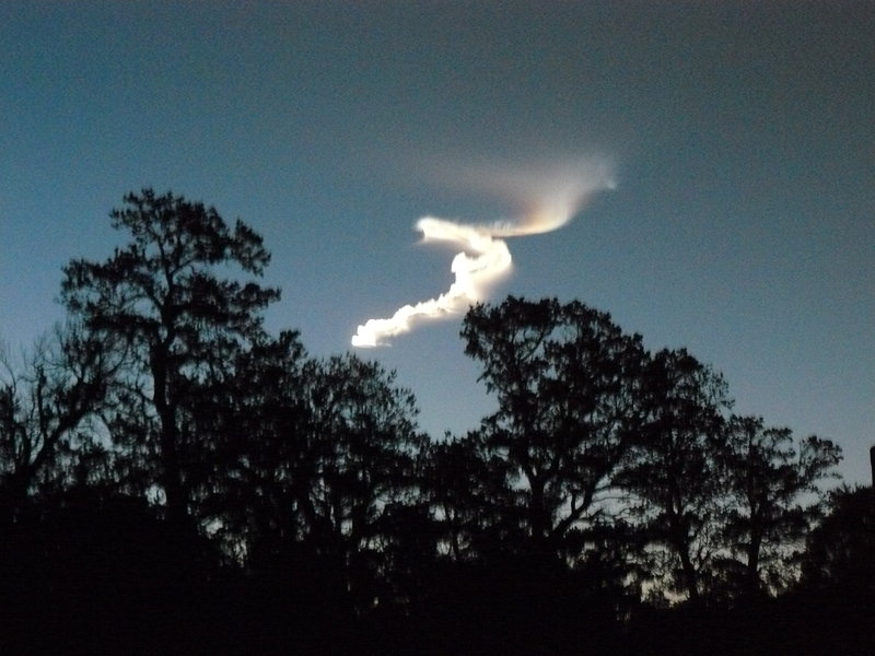 Unusual sighting in the sky