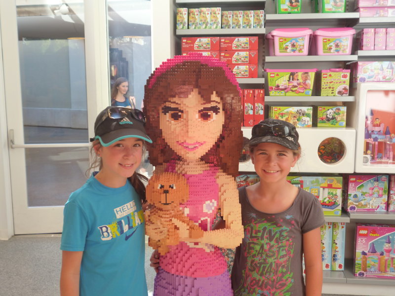 Lego Emma with Emma and Sarahh