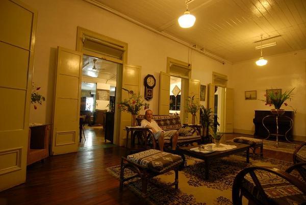 Luukkie in het Royal Hotel in Levuka op het eiland Ovalau. Een prachtig koloniaal hotel voor bijna nop!