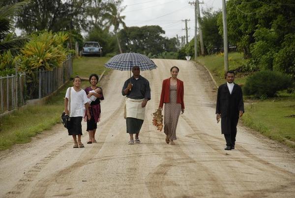 Zondag in Tonga: iedereen naar de kerk, soms 3 keer per dag