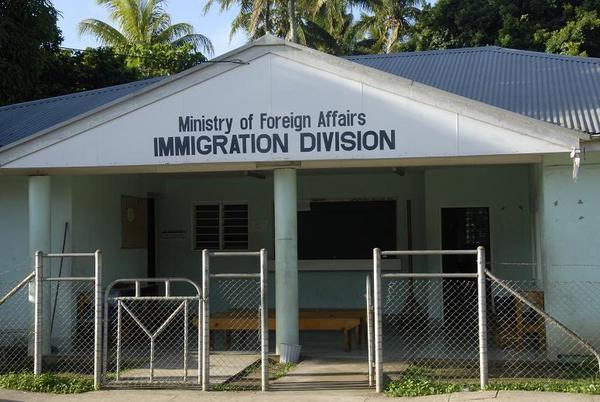 Ministerie van Buitenlandse Zaken, afdeling immigratie