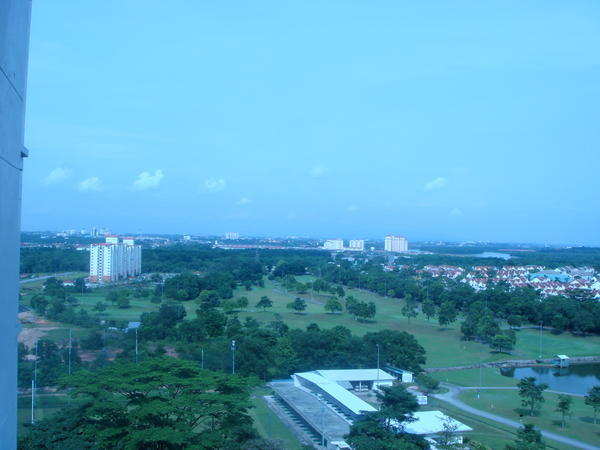 View from the Condo overlooking Singapore