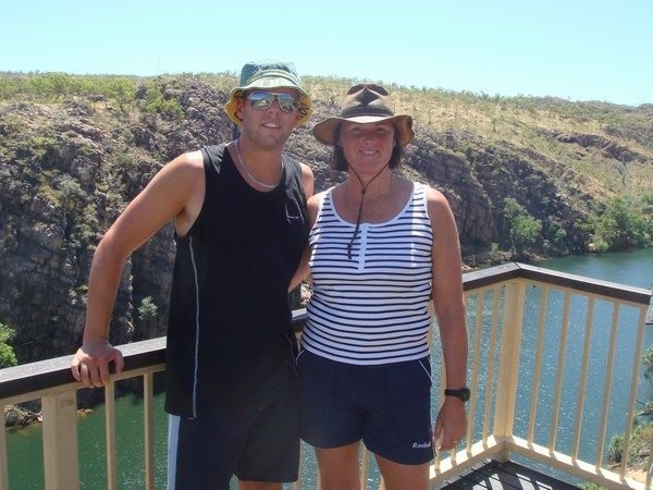 Me and Mum at Katherine Gorge