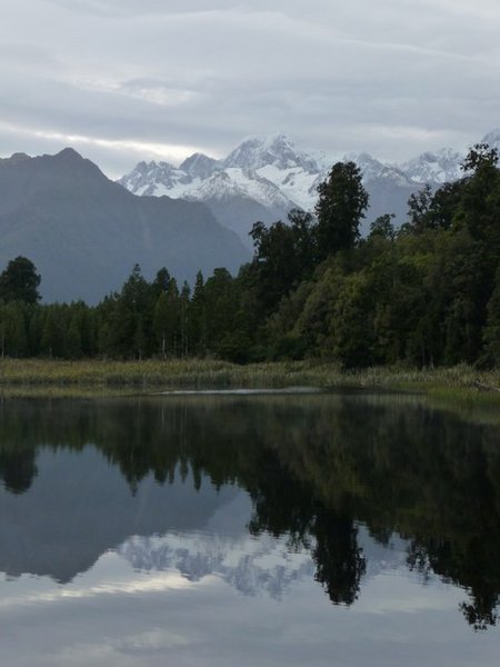 Lake matherstan - with Mt cook in the background