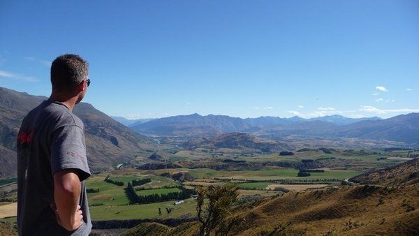 Nice look out on the way to Queenstown