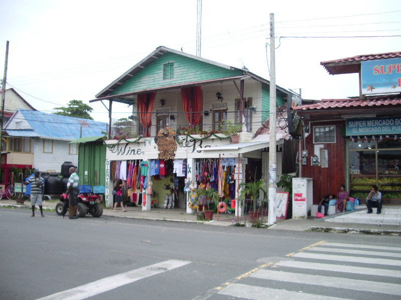 Main street in Bocas del Toro