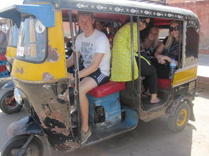 Driving the Tuktuk