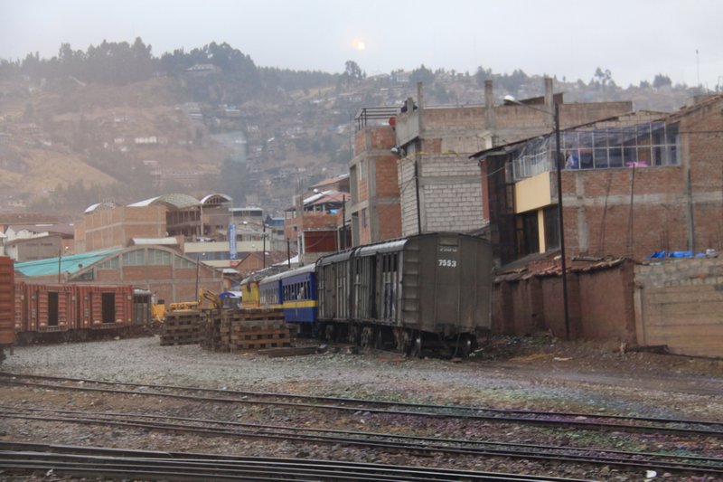 train yard at cusco