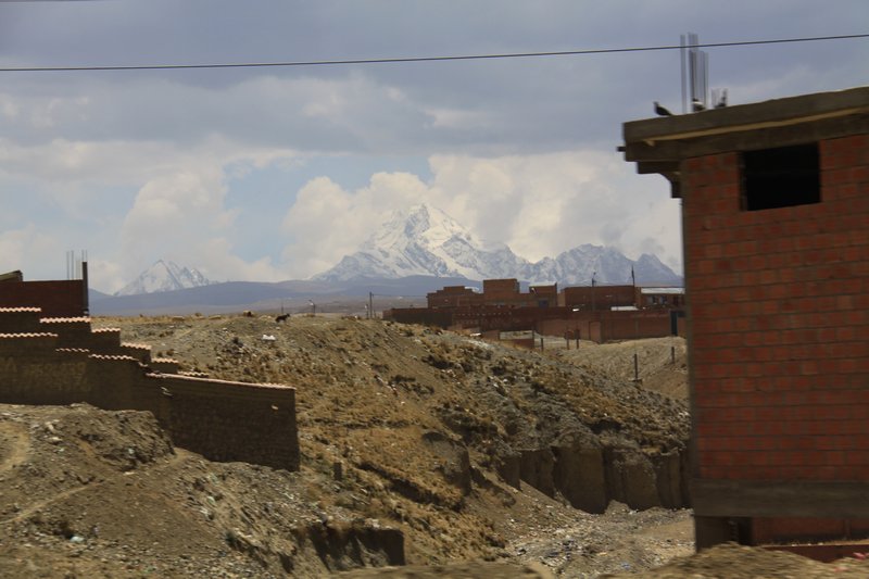 scenery en route to la paz