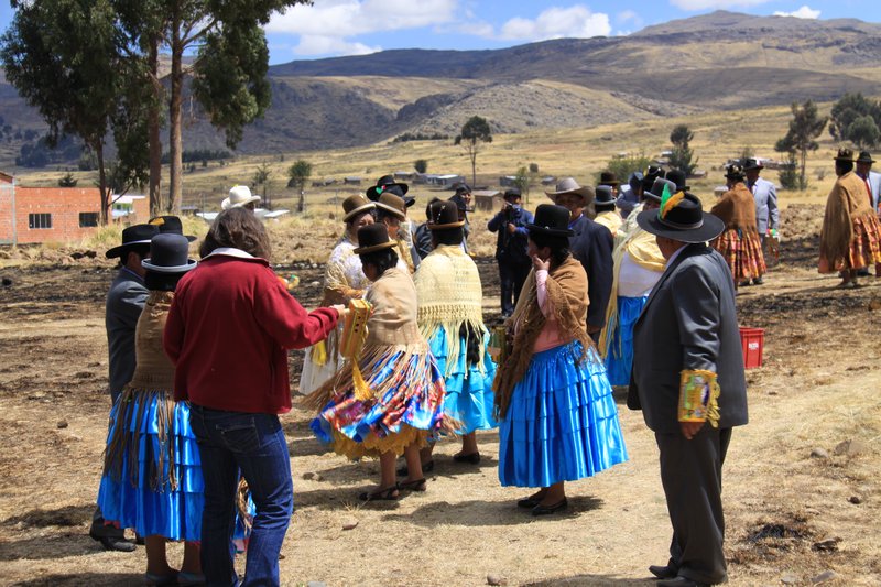 Bolivian community party