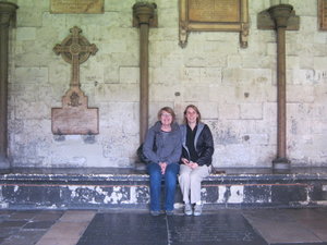 Julie and I at Westminster Abbey