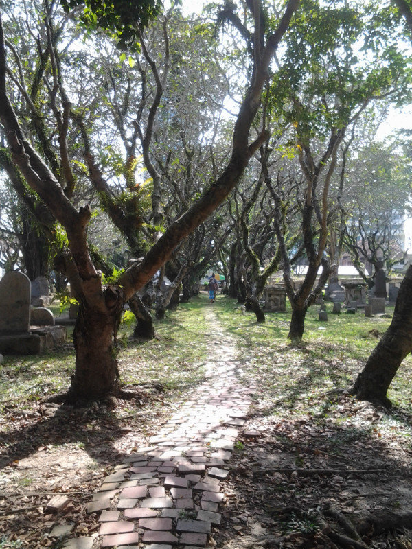 The old Christian cemetary