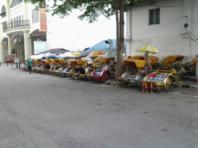 Peddling pensioners of Penang