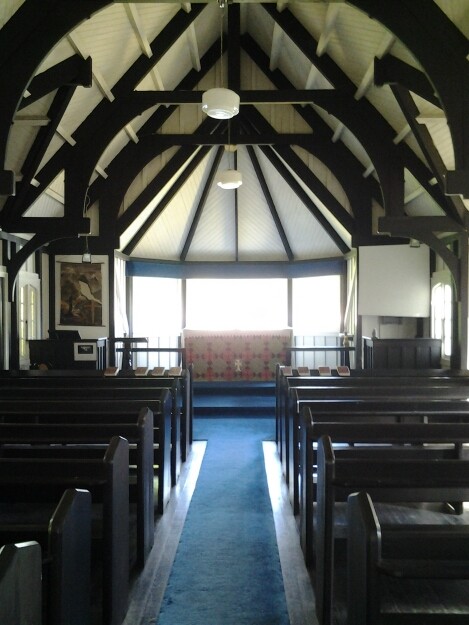 Inside St James church
