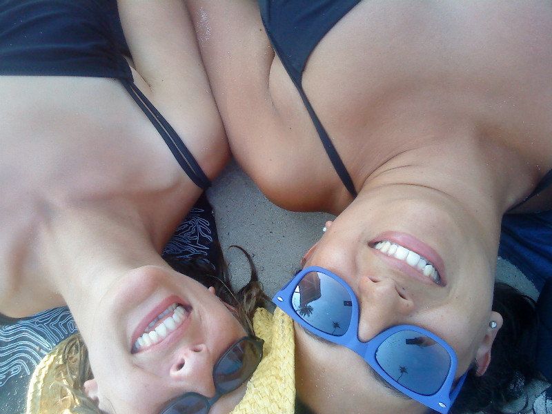 Playa Blanca with Monica :)
