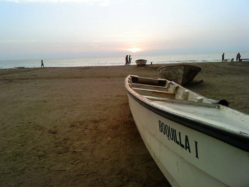 La Boquilla beach