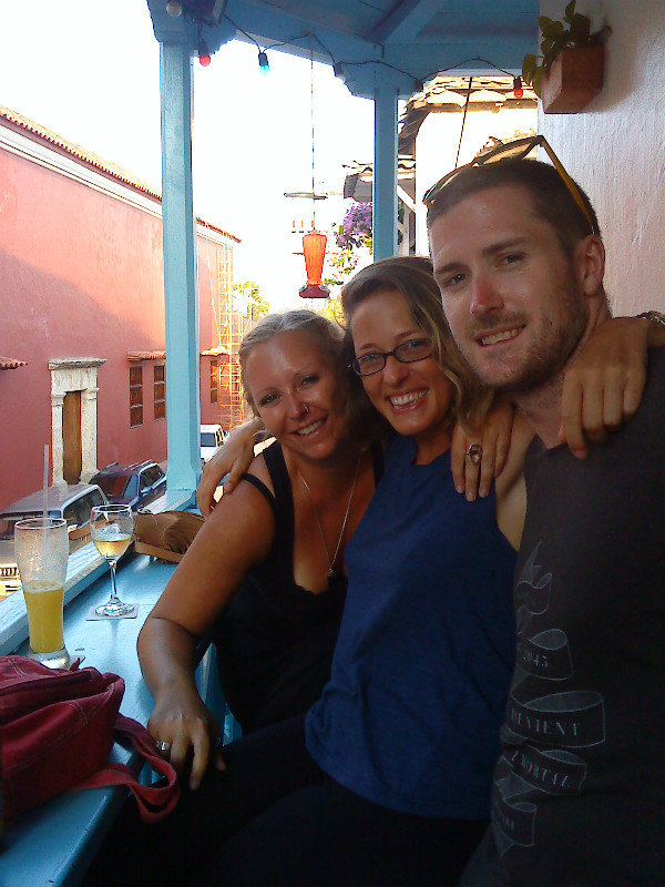 With the Aussies at El Balcon