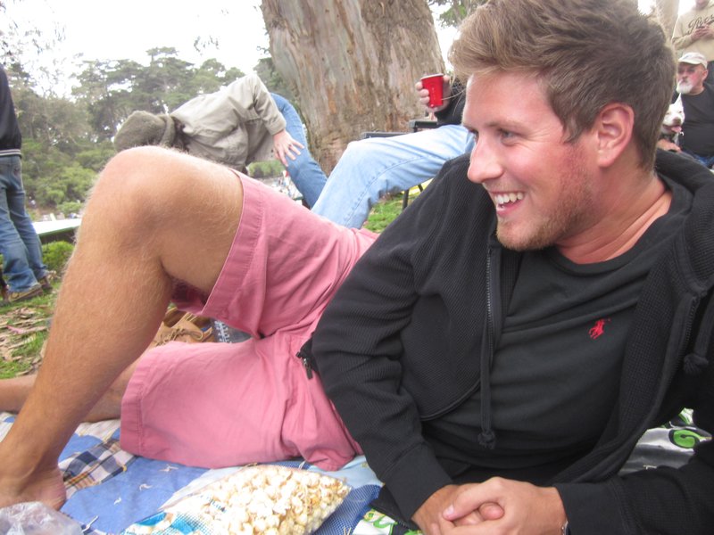 Rob just picnicking