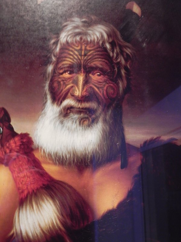 Maori Stammesoberhaupt - Mitunterzeichner des Vertrags von Waithangi
