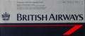 British Airways Ticket