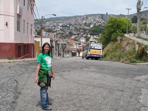 Rachel in Valparaiso...