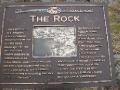 "The Rock" Plaque