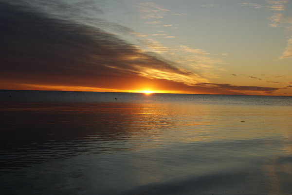 Sunrise over Novo Golf