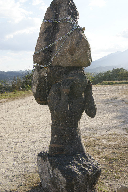 Sculpture at Gracias