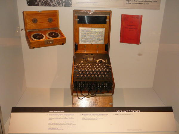 German Inigma cipher machine