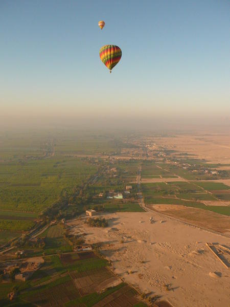Above Luxor