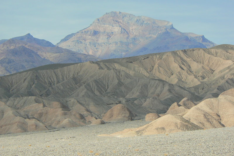 Death Valley mountain gradations