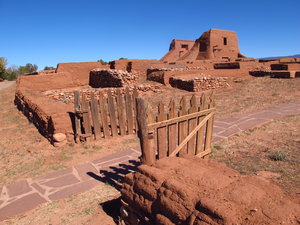 Easily accessible Pecos ruins