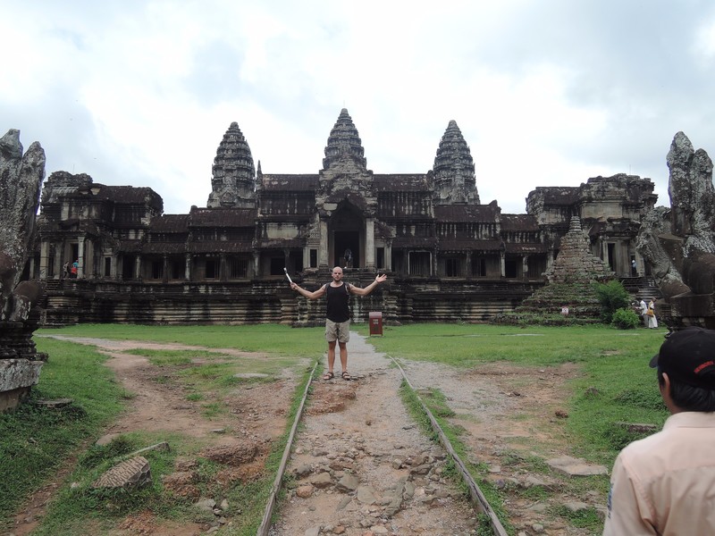 Fantastisk skue ved Angkor Wat
