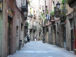 Barcelona Old City Street