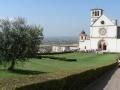 The cathedral of Saint Francis in Assisi