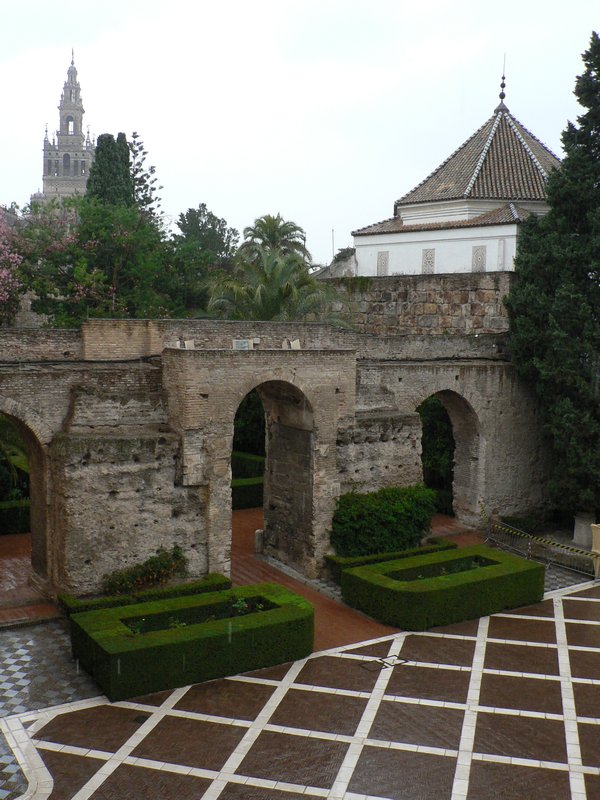 Tessellated courtyard