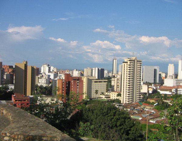 View of Santiago de Cali - Colombia