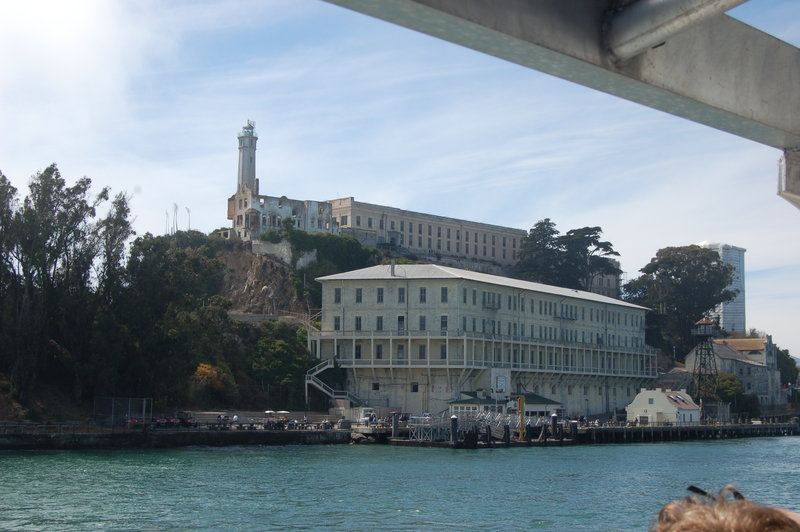 Docking at Alcatraz