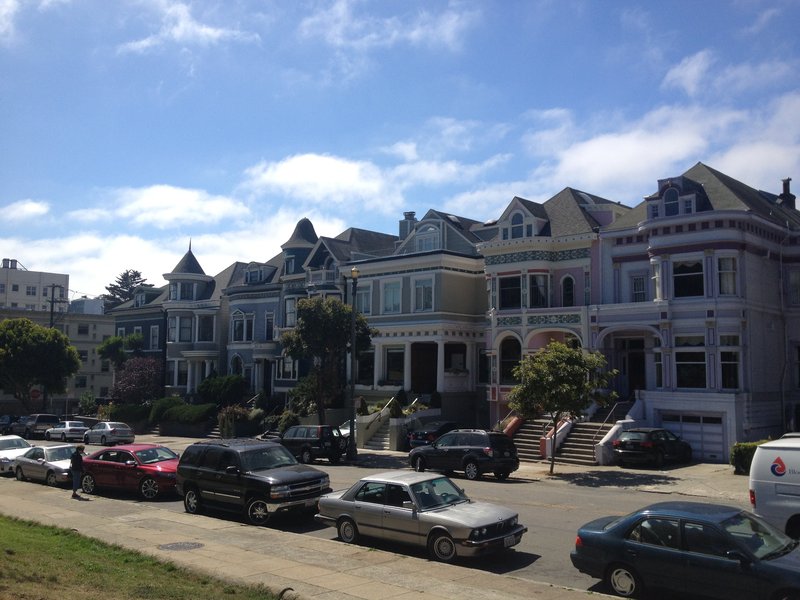 The Painted Ladies as featured in Mrs Doubtfire, Monk and other films and TV