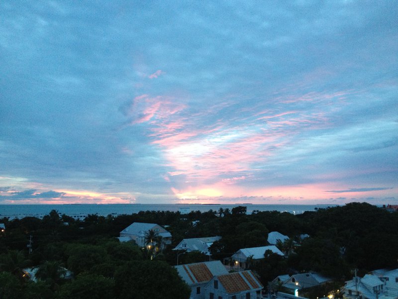 Sunset over Key West