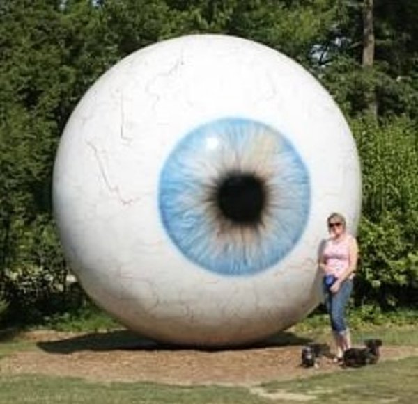 Giant Eyeball (in case that wasn't clear)