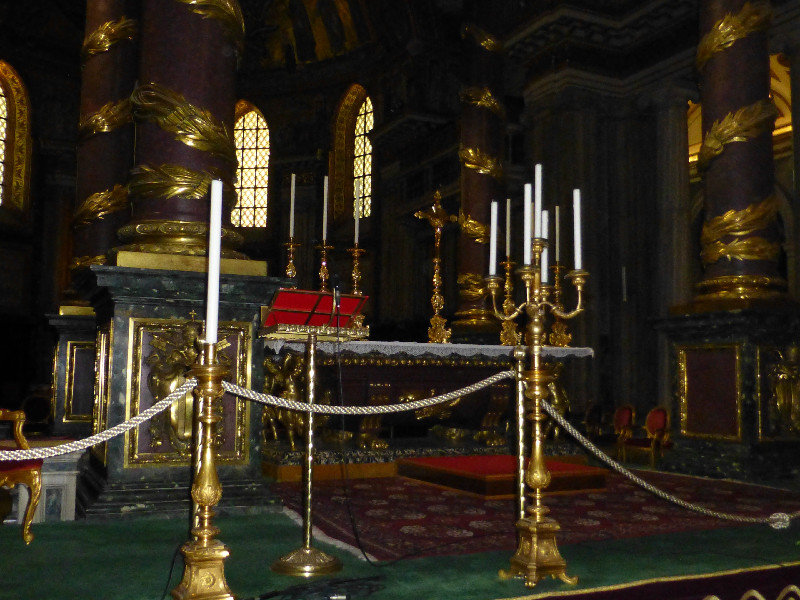 Inside Basilica di Maria Maggiore