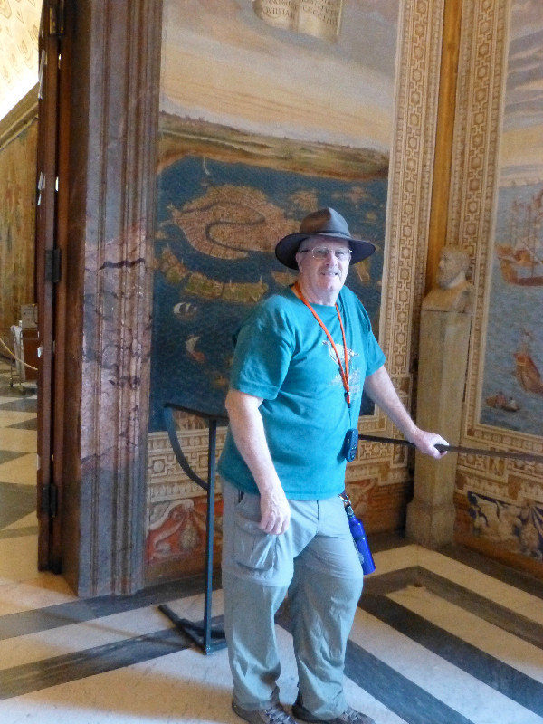 John in the Gallery of Maps