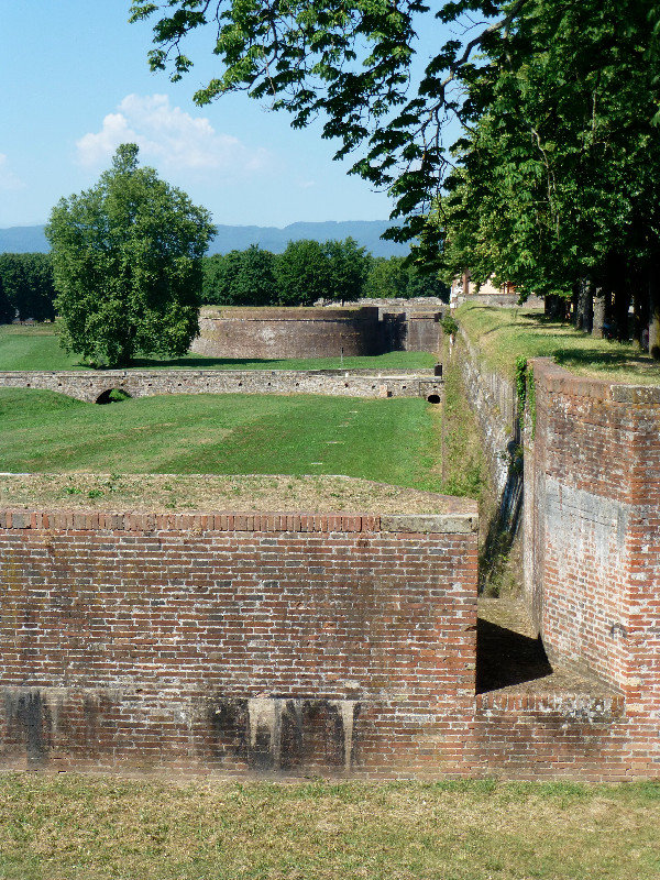 Part of the old walls.